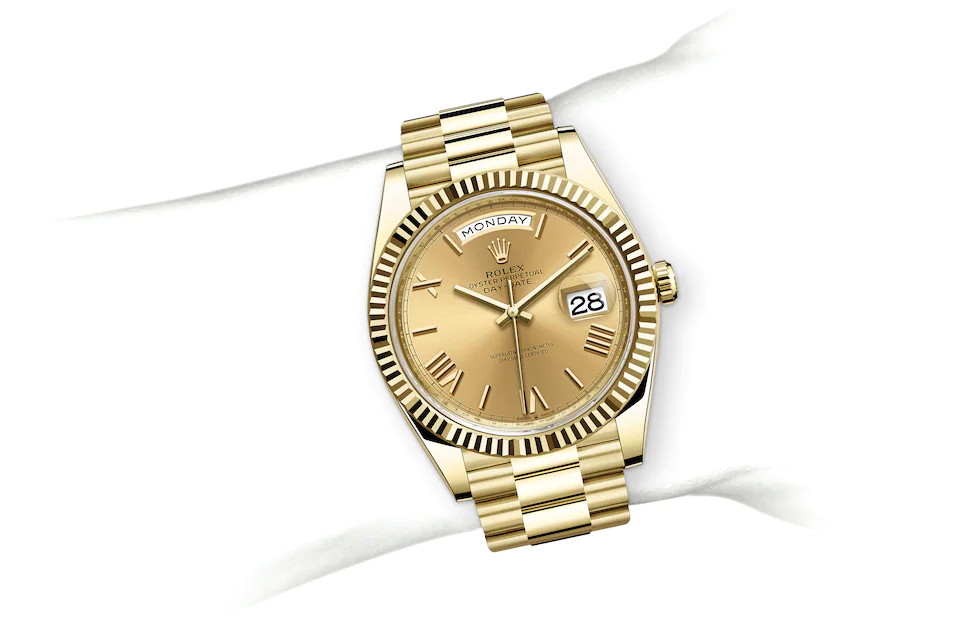 The day date 40 rolex sale